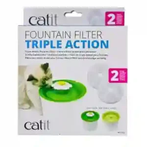Catit triple action fountain filter for cats