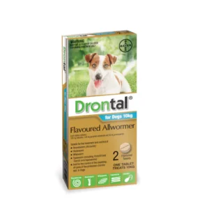 ab186 drontal dog 10kg tab 2pk