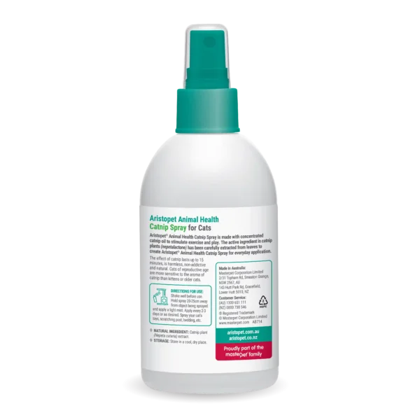 ab714 l268 b aristopet catnip spray 250ml back