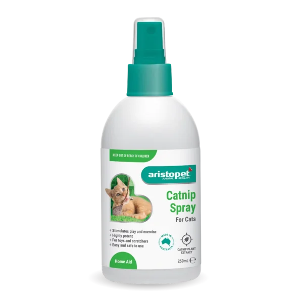 ab714 l268 b aristopet catnip spray 250ml front