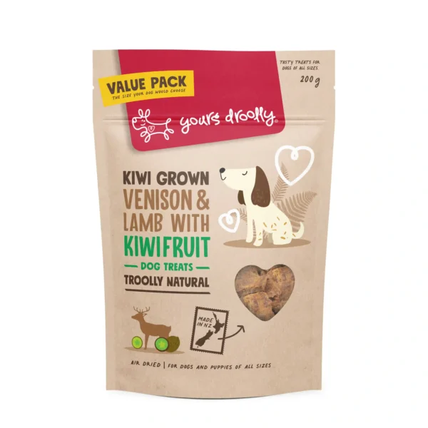 ag844 yours droolly venison lamb with kiwi pouch 200g front