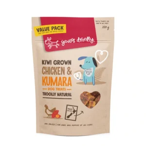 ag845 yours droolly chicken kumara pouch 220g front