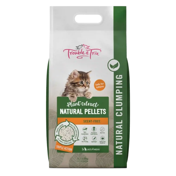 aq494 tt natural cat litter 7ltr front