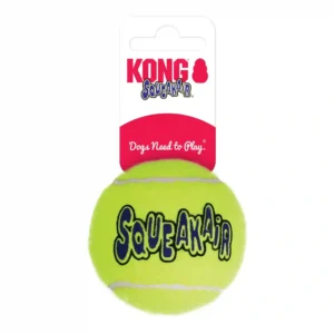 KONG tennis ball dog toy with squeaker