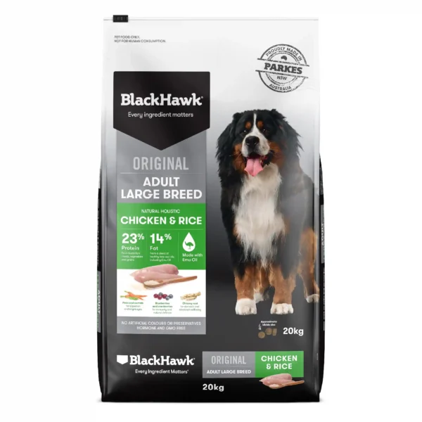 bh108 original large breed adult chicken rice 20kg googlehero