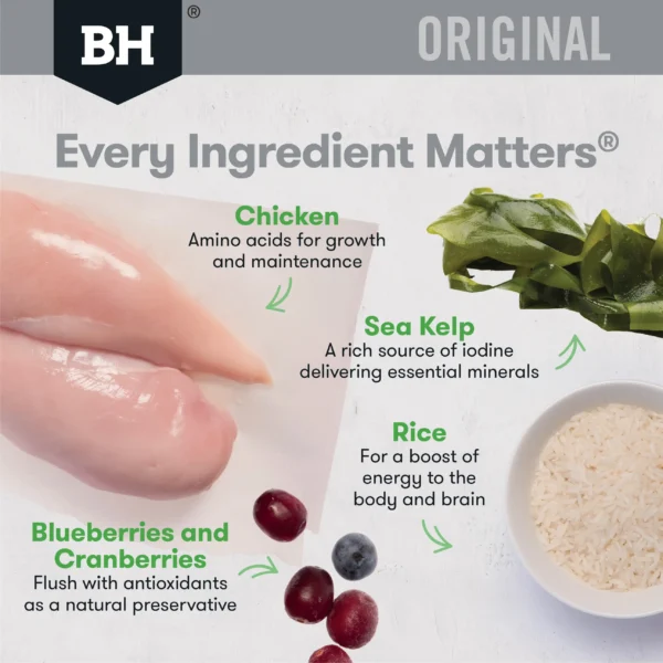 bh311 bh102 bh204 original adult chicken rice ingredient