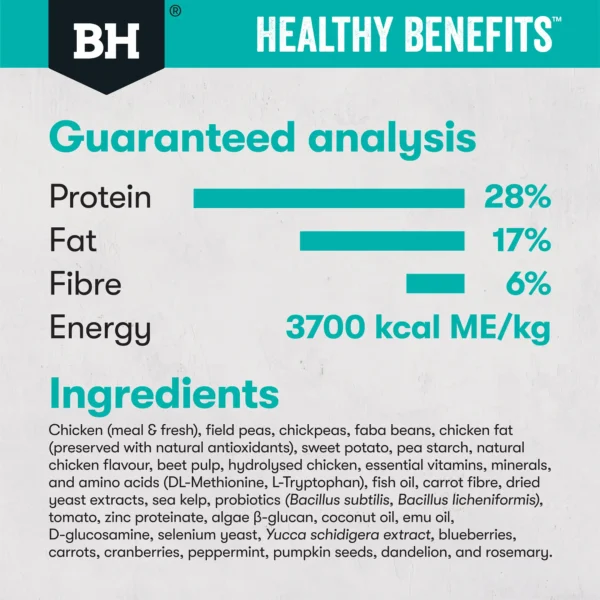 bh450 bh451 bhhealthybenefits dog tiles sensitiveskin gut nutrition