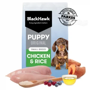 bh490 bh491 black hawk original chicken rice small breed puppy packhero
