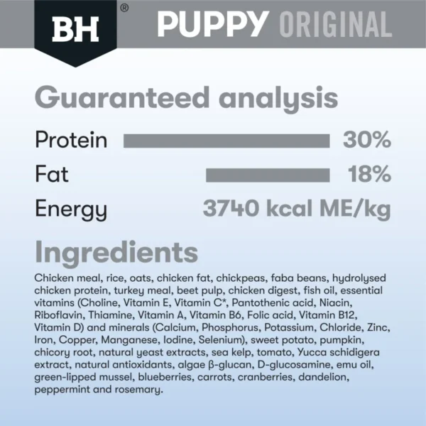 bh494 bh puppy med br orig chickrice nutrition