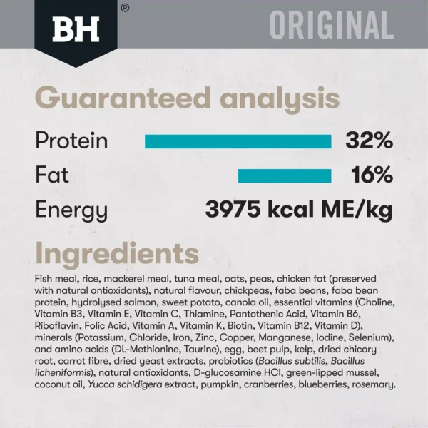 bh515 bh516 bh517 bh original cat adult oceanfish nutrition