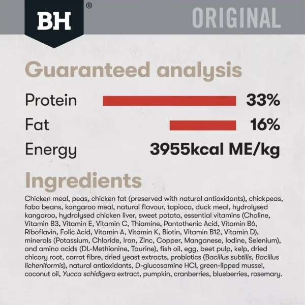 bh518 bh519 bh520 bh original cat adult chickenkangaroo nutrition