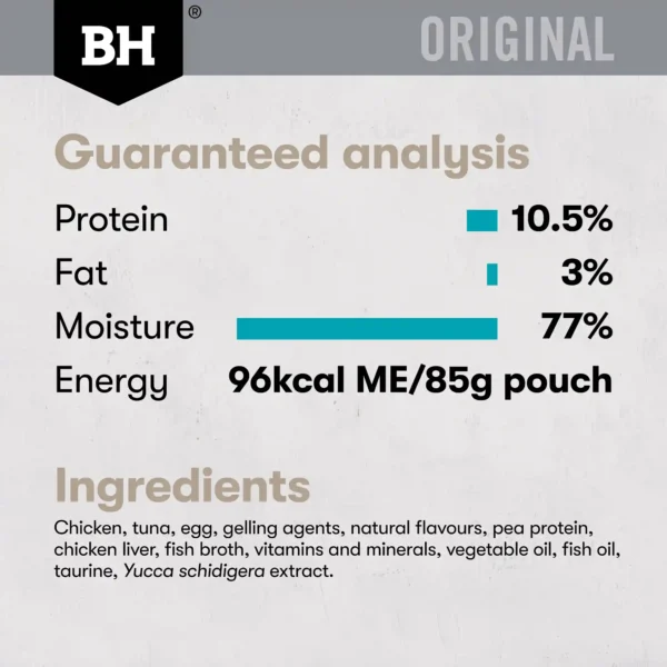 bhc509 bh original cat adult chickentunagravy nutrition