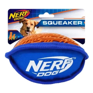 Nerf Dog squeaker toy in packaging