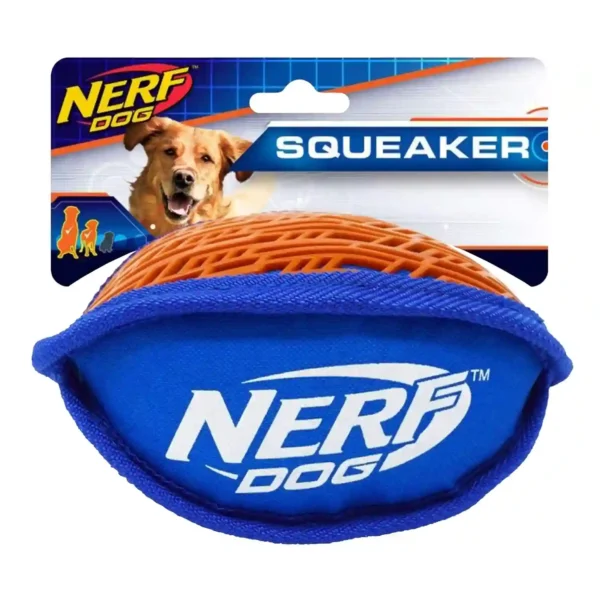 Nerf Dog squeaker toy in packaging