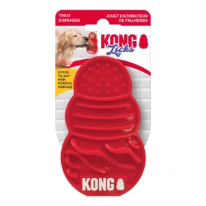 KONG red dog treat dispenser packaging.