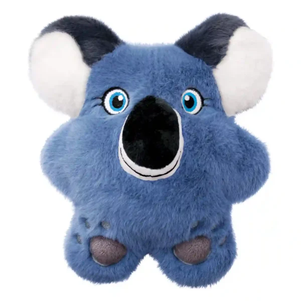 Blue plush koala toy with big ears