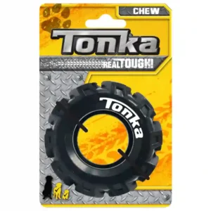 Tonka chew toy for dogs packaging.