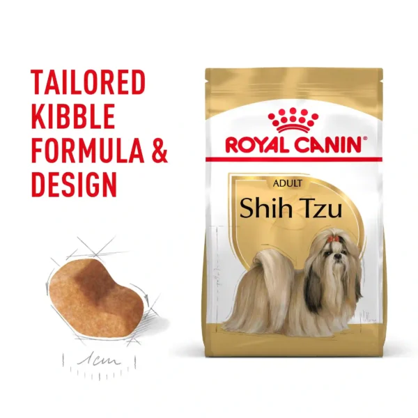 Royal Canin Shih Tzu dog food packaging