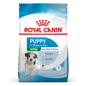 Royal Canin Puppy Mini dog food bag