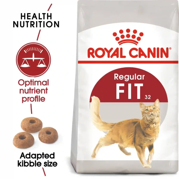 Royal Canin Fit 32 cat food packaging