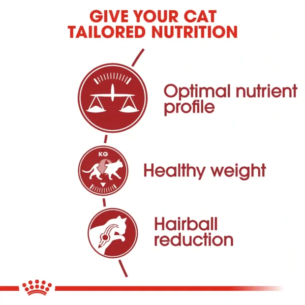 Cat nutrition benefits: optimal nutrients, weight, hairball reduction.