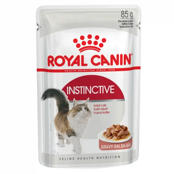 Royal Canin Instinctive cat food pouch