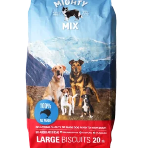 Mighty Mix large dog biscuits, NZ made